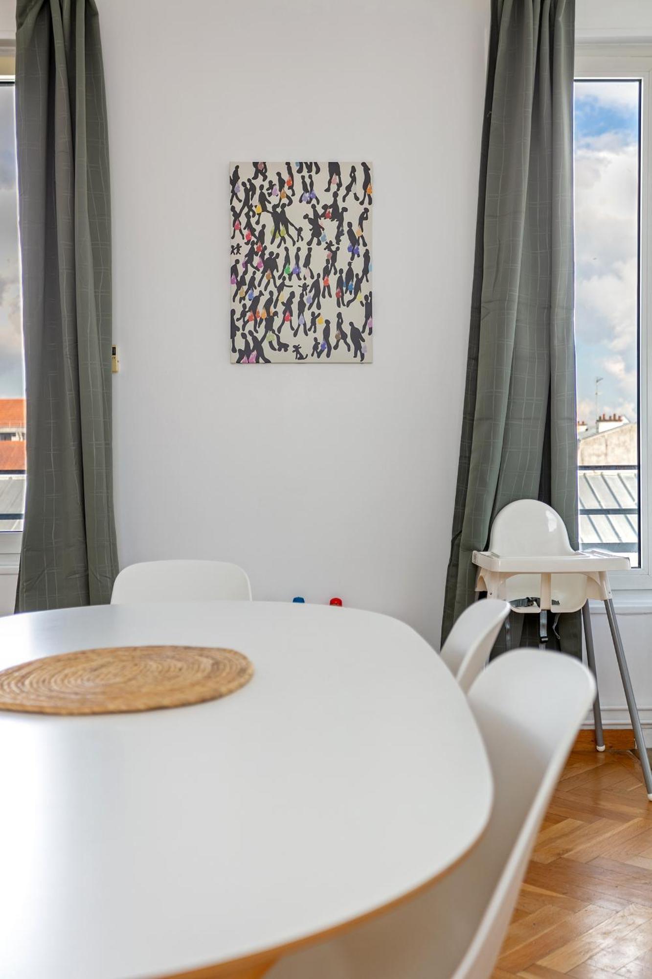 Appartamento Parisian Penthouse With Large Terrasse Pierrefitte-sur-Seine Esterno foto